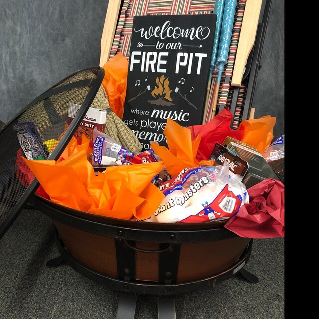 Fire Pit Welcome Sign Welcome To Our Firepit Fire Pit Sign Etsy