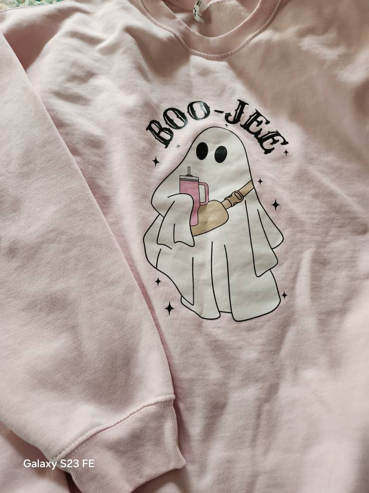 Halloween Ghost Sweatshirt, Boo Jee Shirt, Boo Shirt, Spooky Ghost Hoodie, Spooky Season Ghost Sweater, Spooky Vibes Shirt, Halloween Gifts
