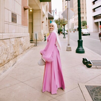 Huda dress ( purple ) main image 1