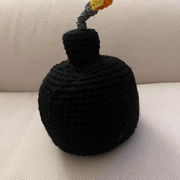 Crochet Bomb Pattern Bomb Crochet Pattern, Prank Bomb Amigurumi, Prank Crochet Pattern ...