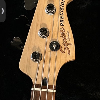 Fender Stratocaster Waterslide Guitar Neck Headstock Decals - Set Of 3