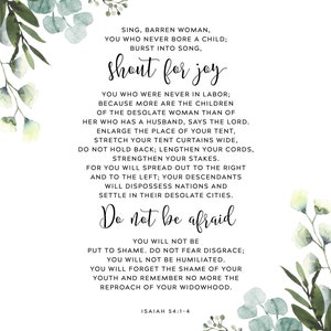 Personalized Bible Verse Printable, Custom Bible Verse Digital Download ...