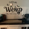 Corner Spider Web With Spider Decal Sign Bats Halloween - Etsy