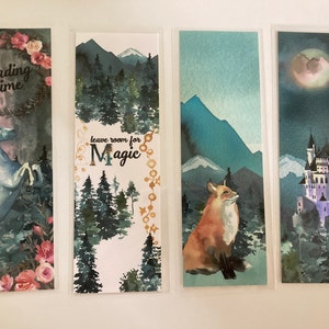 Big Bookmark Bundle Set of Bookmarks 25 Surprise Handmade - Etsy