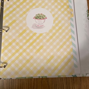 Half Size Binder Printables