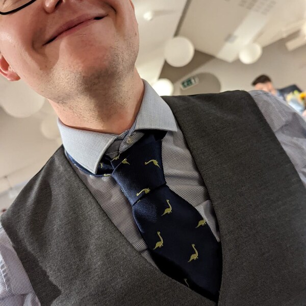 Feather Tie | Dusky Pink Tie | Wedding Tie | Embroidered Design by ...