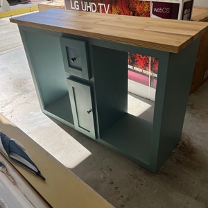 Farmhouse Computer Desk With Drawers / Rustic Computer Desk | Etsy