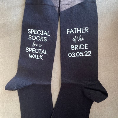 Father of the Bride Socks Father of the Bride Gift Special - Etsy