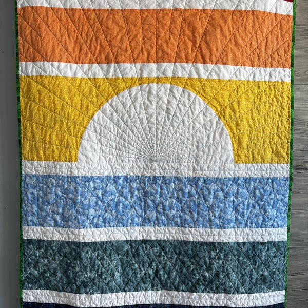 Easy Modern Quilt Pattern for Beginners - Rainbow Quilt Pattern - Quilt ...