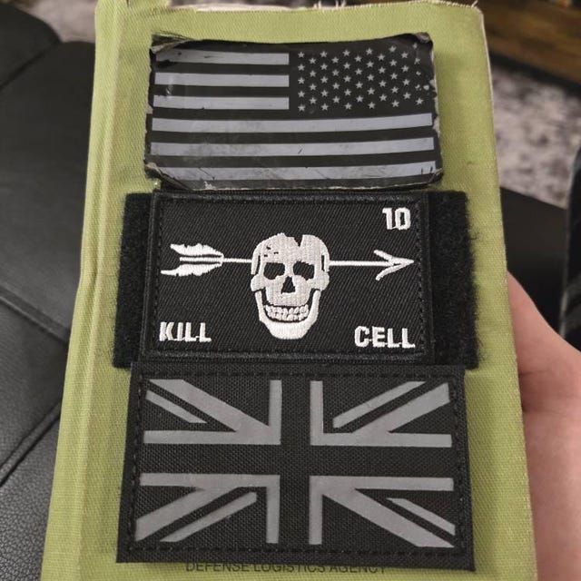 Forward Kill Cell 10 Embroidered Patch - FOG Operation Group FOB