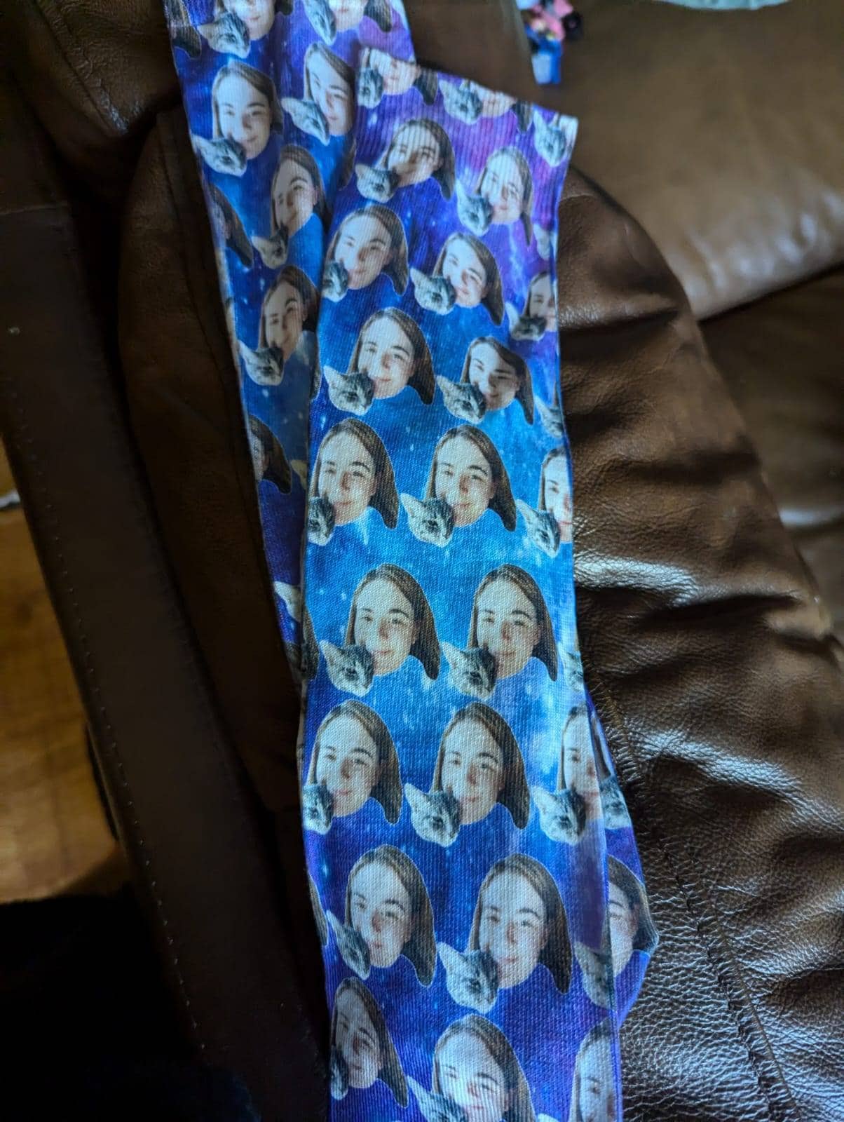 Full Face Photo Printed Socks Personalised Custom Designs | Birthday, Christmas, Fathers Day | Kids and Adult sizes