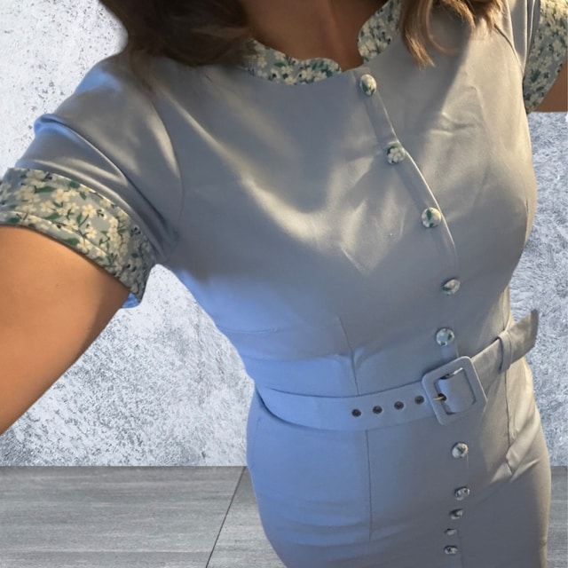 princess polly baby blue dress Best Blue Cheese Dressing main image 1