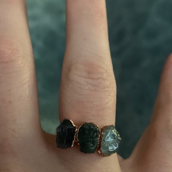 Birthstone Stacking Ring, Custom Stacking Ring, Push Present ...