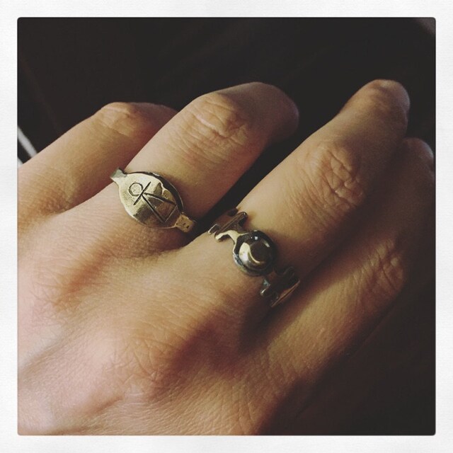 Bronze Prussian ring Etsy