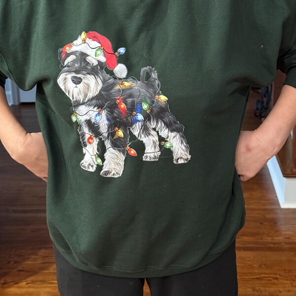 Schnauzer Vacation Sweatshirt