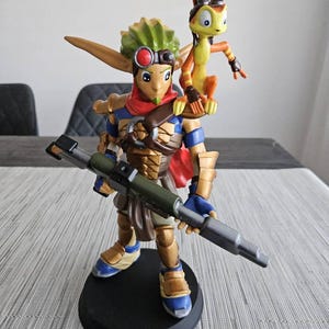 Jak and Daxter Figure **HAND PAINTED** - Etsy