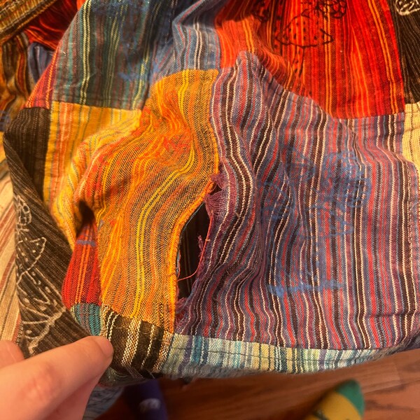 Boho Hippie Patchwork Pants - Etsy