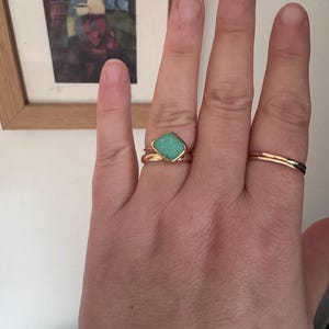 Customer photo from Clelia, Raw Australian Jade Ring