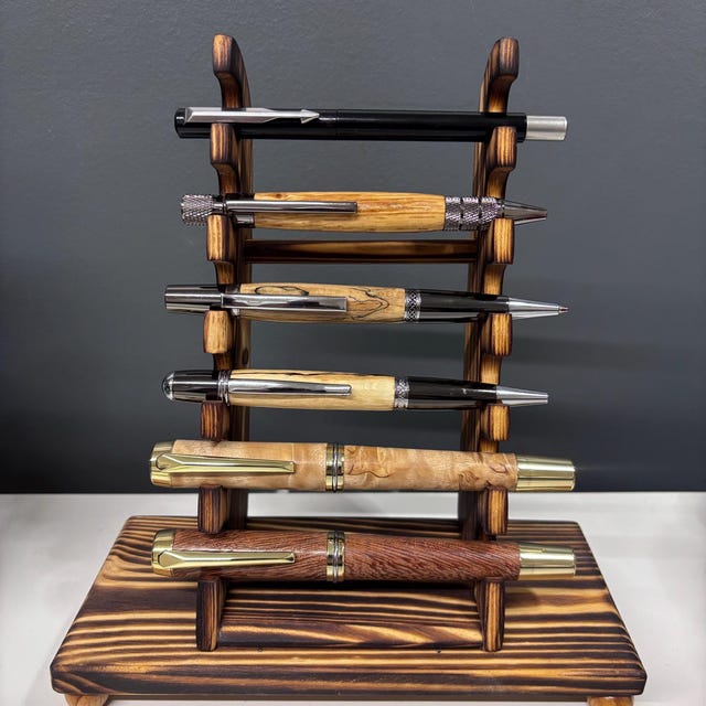 Pen Stand Rack Holder Desk Top Ink Fountain Pen Display Stand