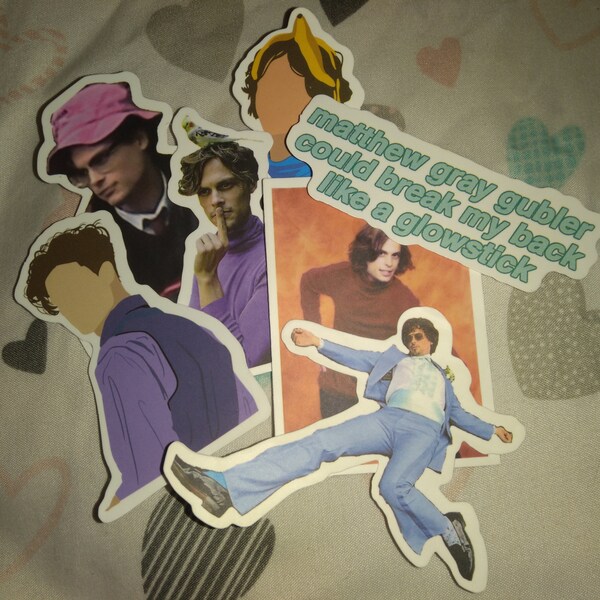 Criminal Minds Matthew Gray Gubler Spencer Reid Sticker Packs - Etsy