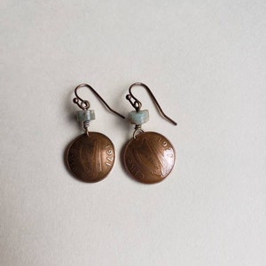 Irish Three Pence Rabbit Coin Necklace Celtic Jewelry | Etsy