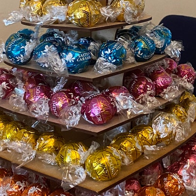 Personalised Ferrero Rocher Heart Wedding Display Stand - Etsy UK