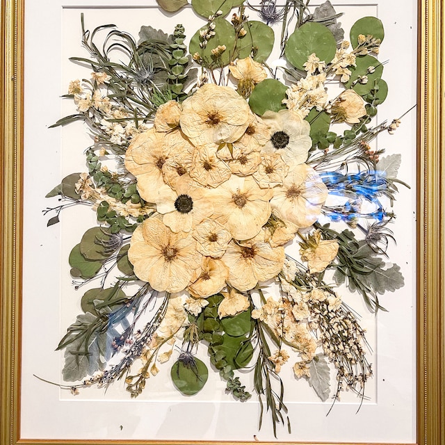 Pressed Wedding Flowers — JamJar Edit