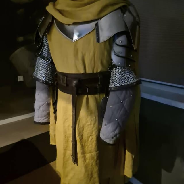 Liontouch Mantello Del Cavaliere Misterioso – Costume Medievale Per Bambini, Gioco Di Ruolo, Chiusura In Velcro, Design Danese - 3