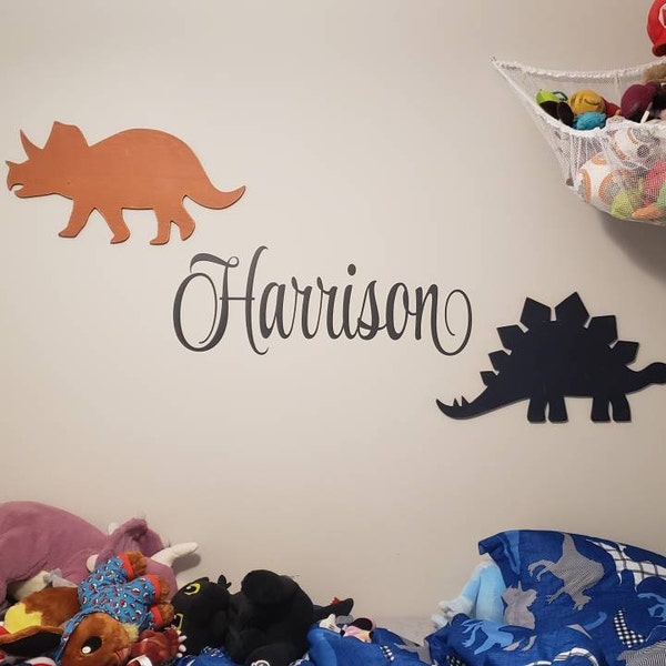 Boys Name Wall Decal Boys Name Decal Boys Bedroom Name Decal Wall Decor ...