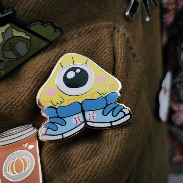 Baby Bill Cipher Gravity Falls Hard Enamel Pin - 1.25" - Etsy