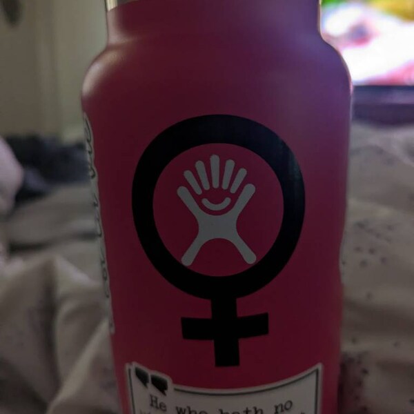 Female Symbol Decal - Multiple Colors and Sizes - Car Decal, Vinyl ...