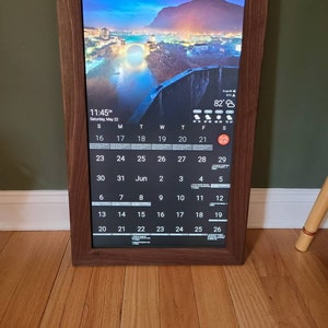 27in Smart Calendar / Smart Wall Display / Photo Viewer | Etsy