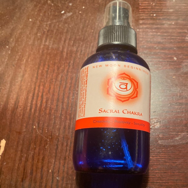Sacral Chakra Spray - Sacral Chakra Room Spray - Chakra Body Spray ...