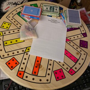 Fast Track bundle Pack Wooden Game Board Comes With Everything You Need ...