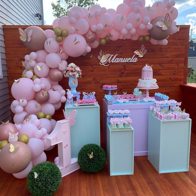 DIY Pink Balloon Garland Kit Pink Baby Shower Girl Birthday Bridal ...