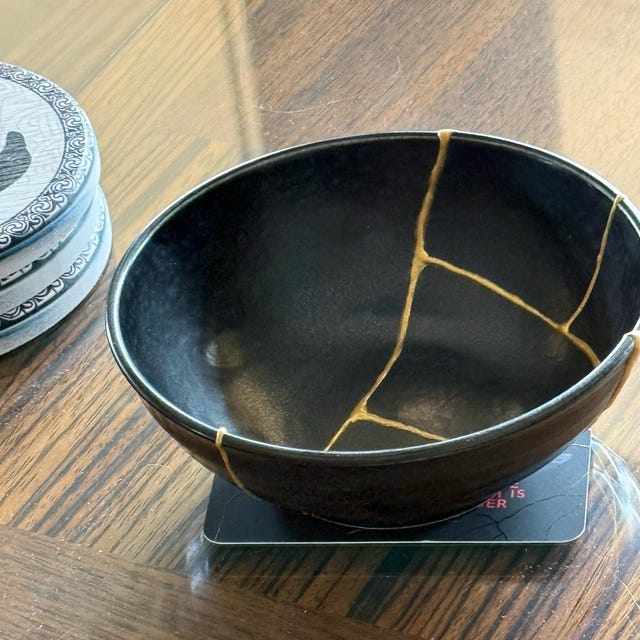 Kanazawa Gold Leaf Mini Glass Bowl