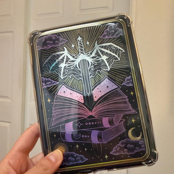 Fantasy Reader Kindle Paperwhite Clear Case Insert - Etsy