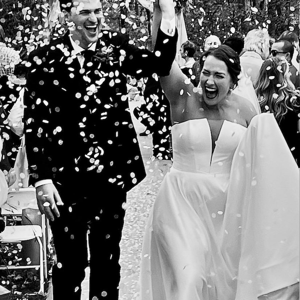 Event Lighting CFWH01RECO - White Rice Paper Confetti main image 1