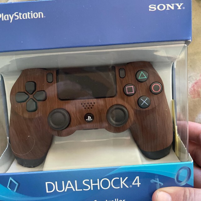 PlayStation4 - PS4コントローラー木目調 PlayStation4 - PS4コントローラー木目調の通販 by