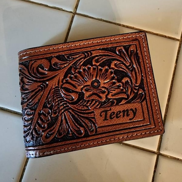 Men's Vintage Hand Tooled 