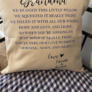 Download Hug Pillow For Grandma Svg Mothers Day Diy Gift Idea Etsy