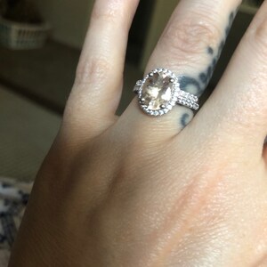 V3 Jewelry Sterling Silver 1.35CT Natural London Blue Topaz Engagement Cluster Ring main image 1