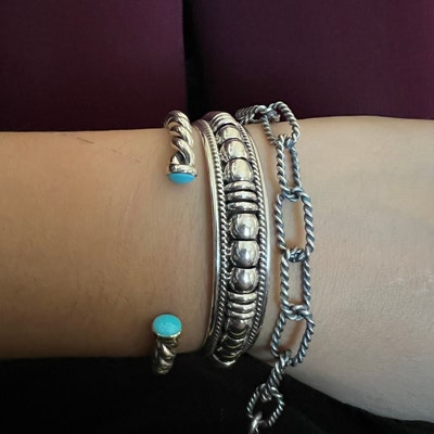 Navajo Silver Bracelet // Navajo Jewelry // Navajo // Silver - Etsy
