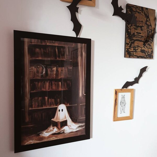 Red Winter Mittens Art Print Wall Art Holiday Poster Vintage Print