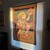 Hindu Goddess Kali Lord Shiva Handmade Sequin Tapestry Wall