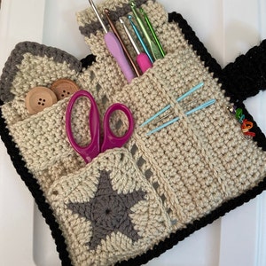 Crochet pattern hook case, Crochet pattern hook holder - Inspire