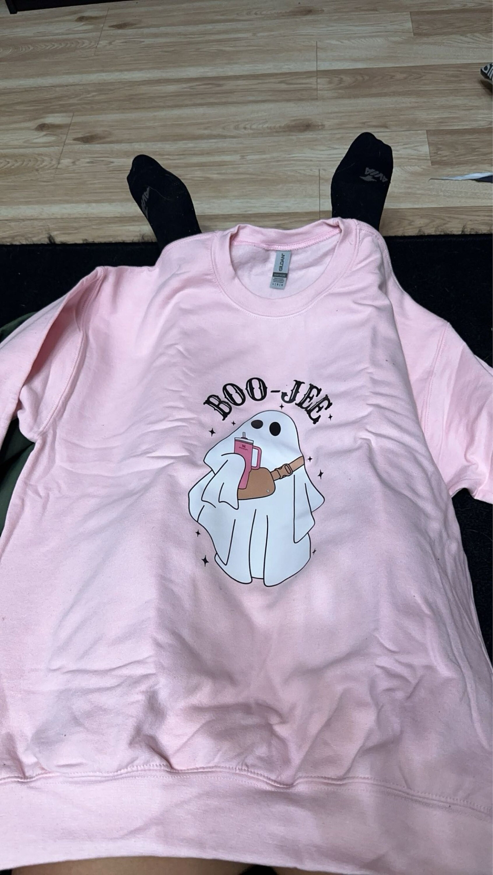Halloween Ghost Sweatshirt, Boo Jee Shirt, Boo Shirt, Spooky Ghost Hoodie, Spooky Season Ghost Sweater, Spooky Vibes Shirt, Halloween Gifts