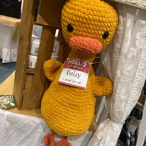 Crochet Giant Duck Pattern - Etsy Canada