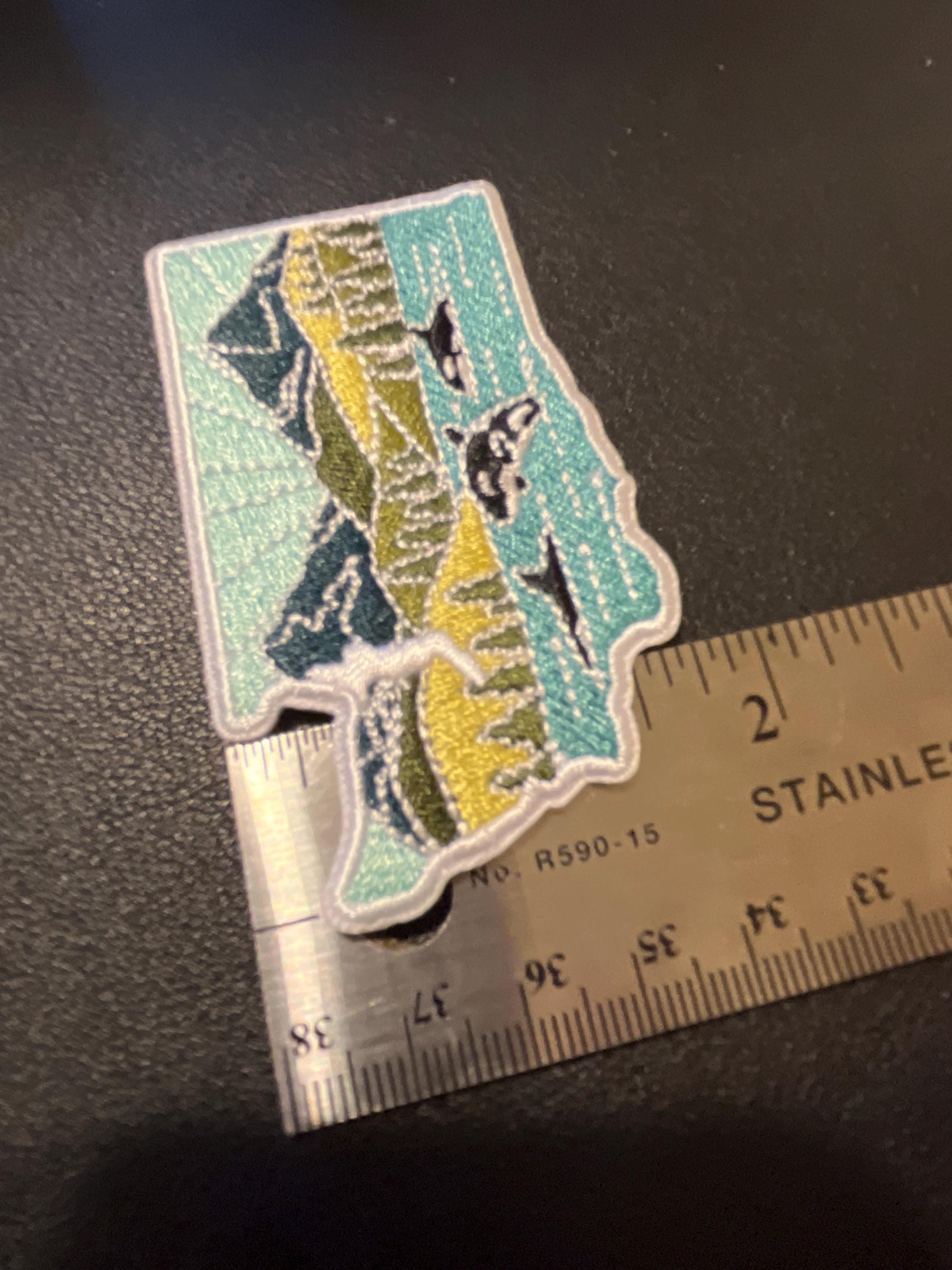 Washington Iron-On Patch | 3&quot; Patch | Embroidered Sew-on or Iron-on Applique