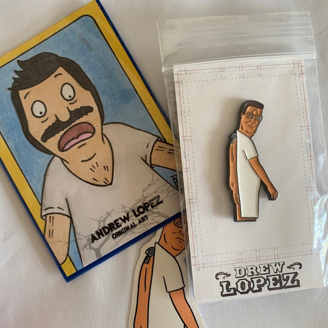 Buy King of the Hill: Angry Hank Soft Enamel Pin Online in India 